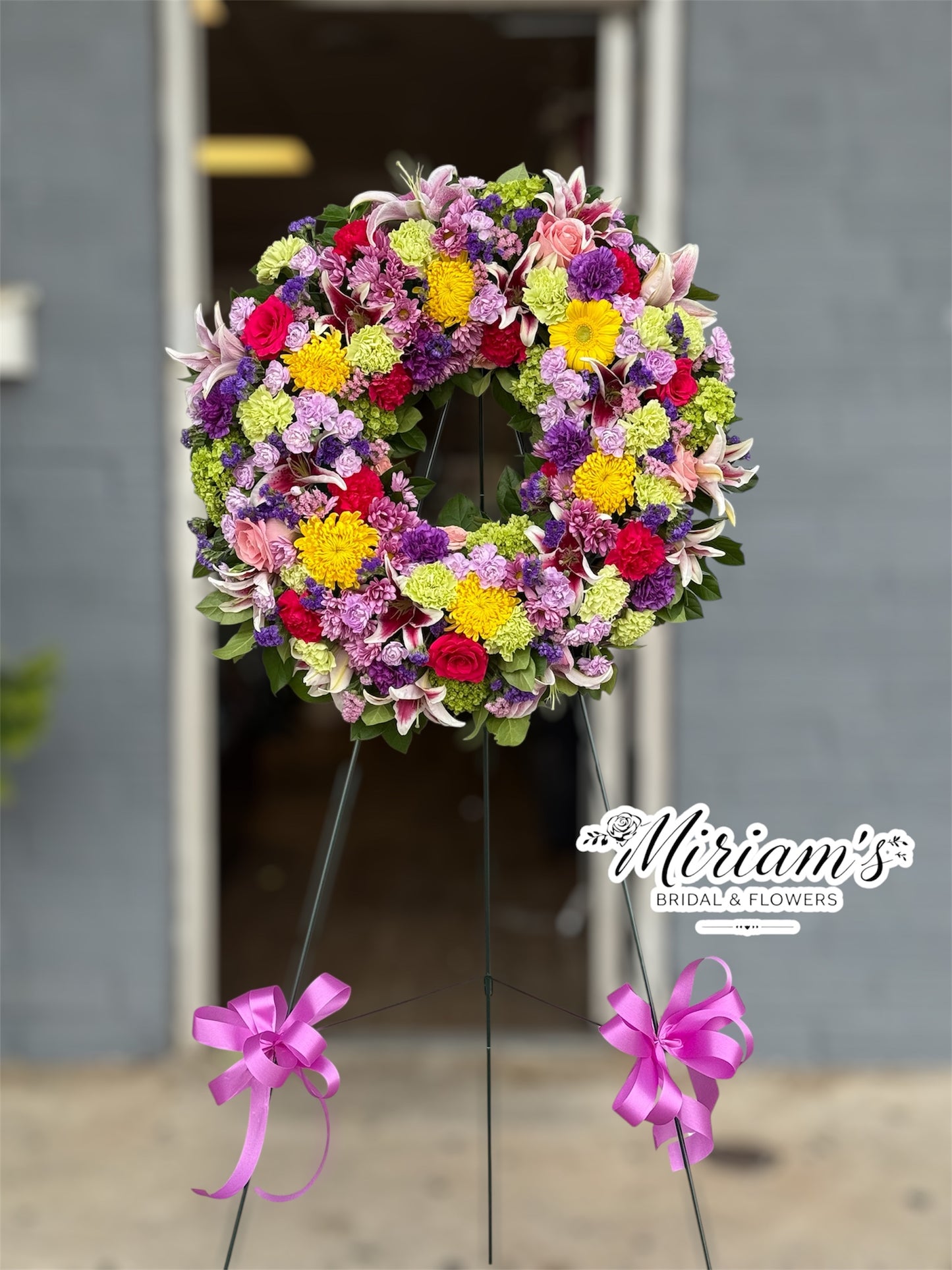Bright Blessing Wreath
