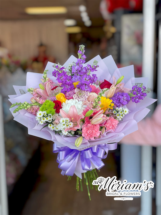 Mothers Cheerful Love Wrapped Bqt
