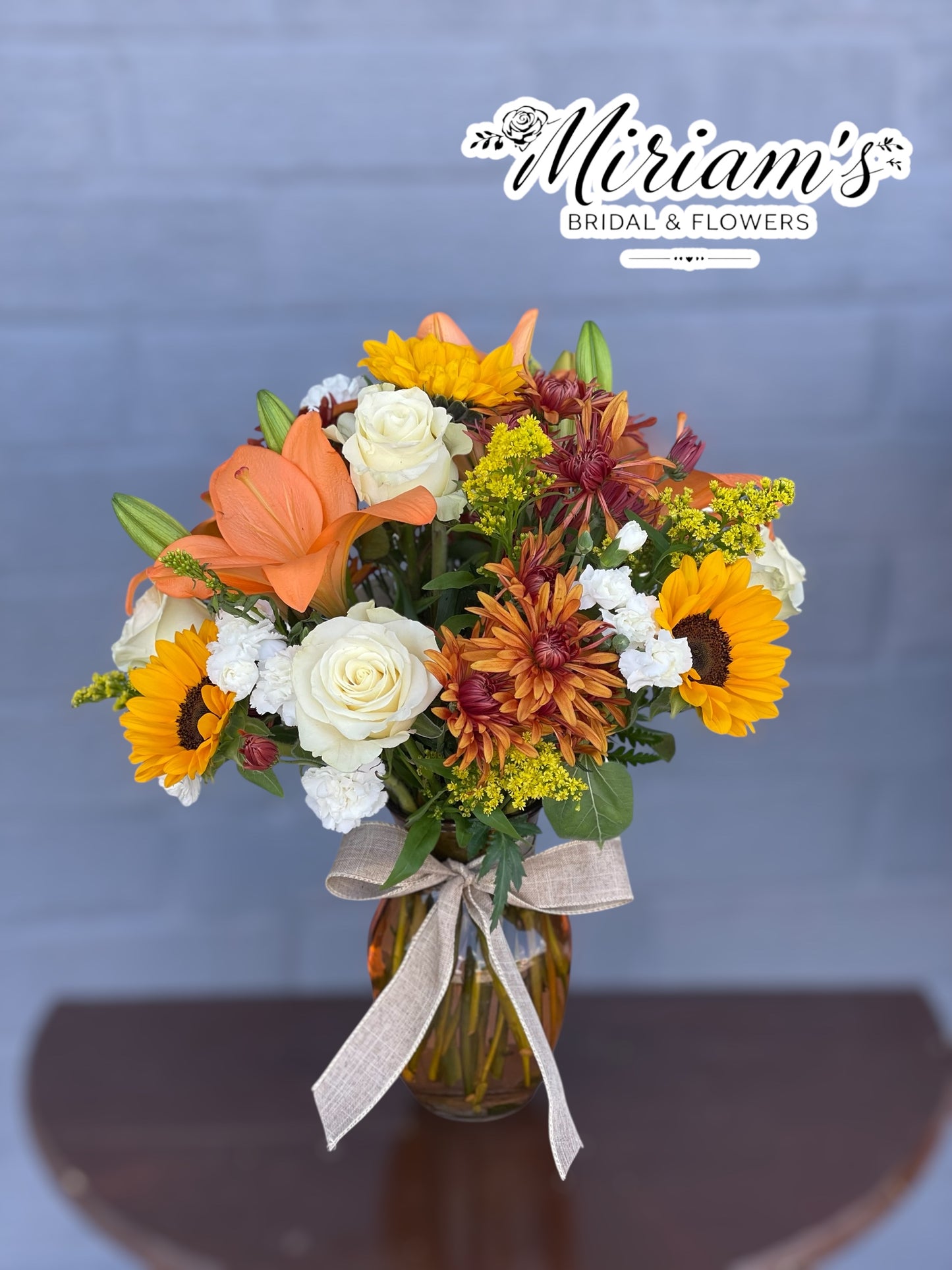 The Fall Vase Bouquet