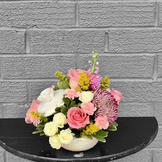 Mother's Day Flowers in a Keepsake